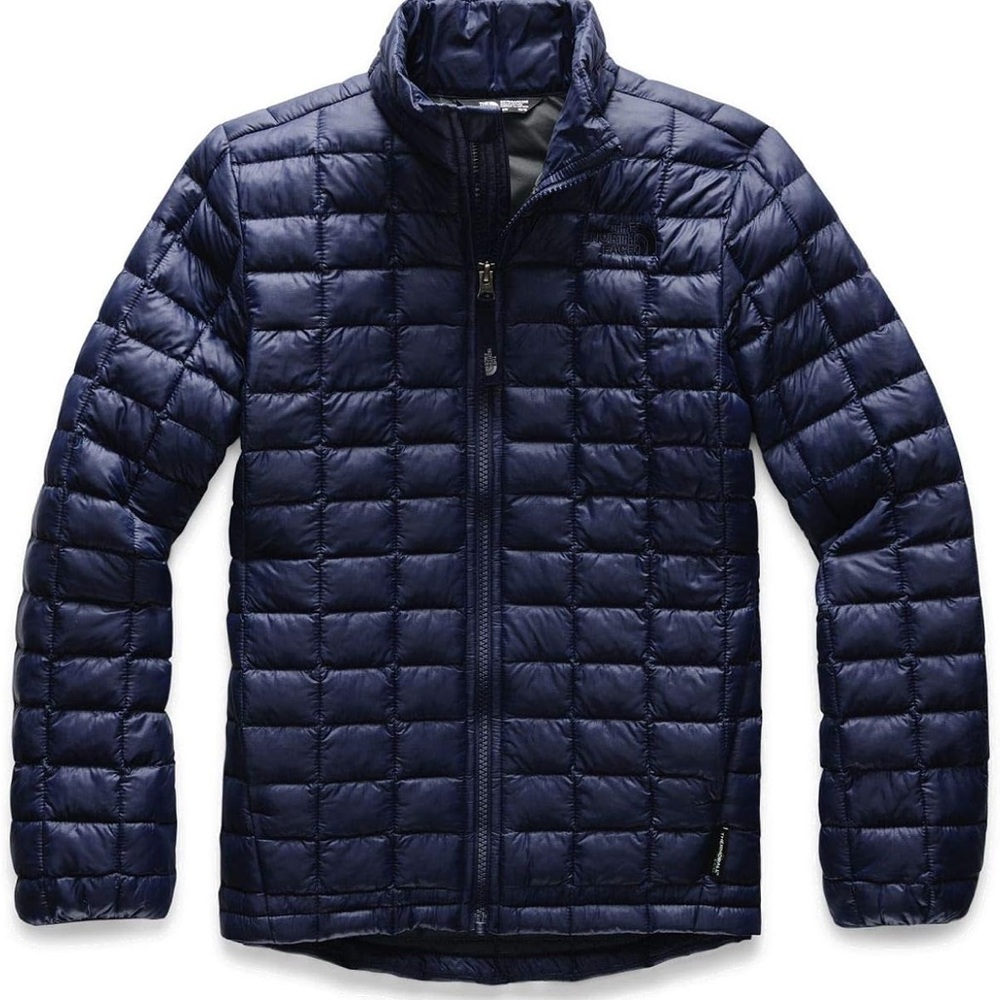 The North Face Kids Dark Blue Puffer Jacket